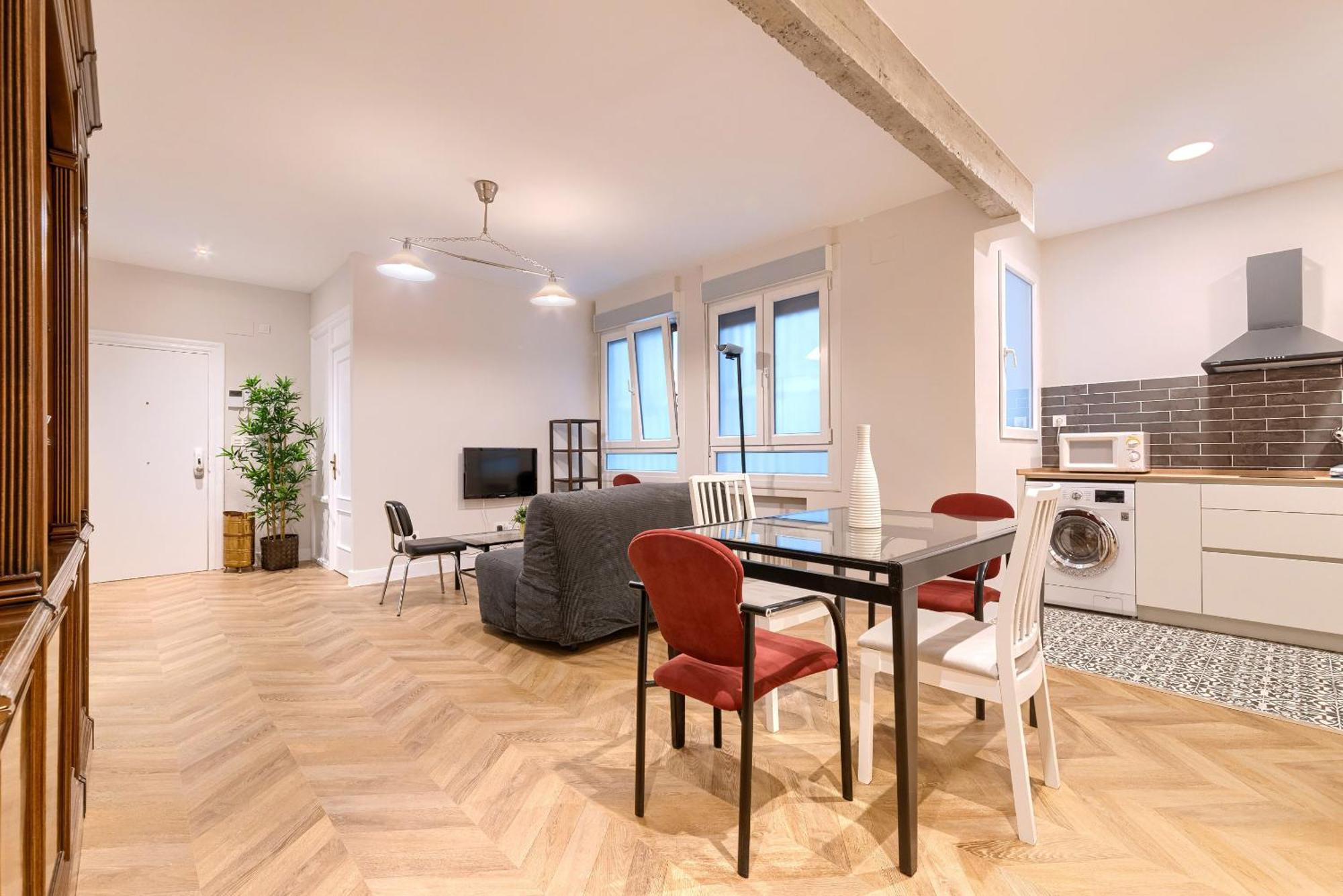 Euskalduna, Vivienda Turistica Moderna Y Renovado Бильбао Экстерьер фото